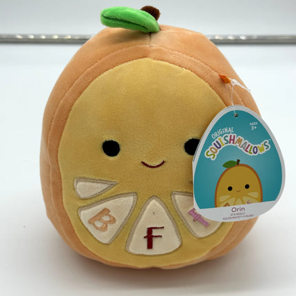 Kellytoy Squishmallow 8” Orin The BFF Orange Fruit Bestie Squad NWT Plush Toy