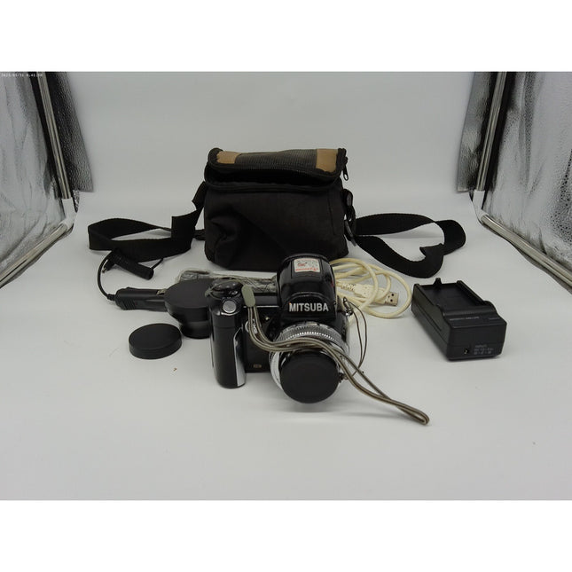 Mitsuba DC500T Digital Camera With Extras And Bag (untested)