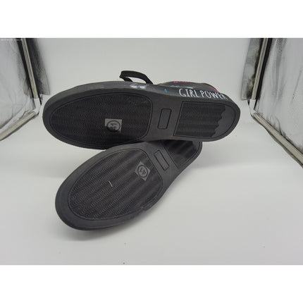 Brand Jina E.U Shoe Brand girl power decorative skater shoe art size 41 black