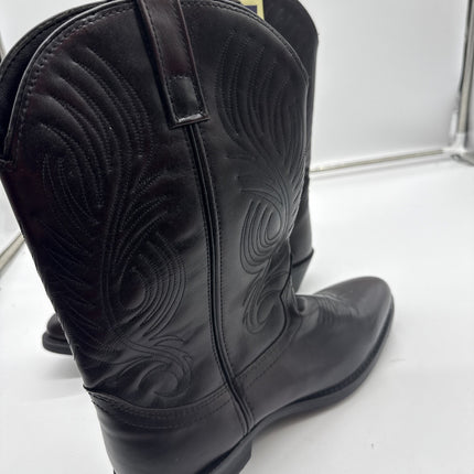 Masterson Boot Company Cowboy Black Cherry Western Boots Size 12 D Style RB875