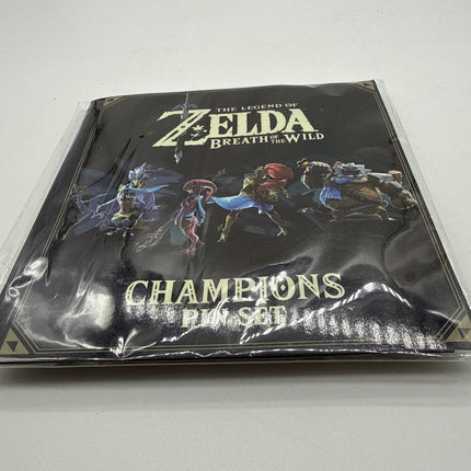 Legend of Zelda Breath Of The Wild Champions 4 Pin Set CultureFly Nintendo