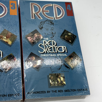 The Best Of Red Skelton 4 VHS Set 3 of 4 Brand New Factory Sealed