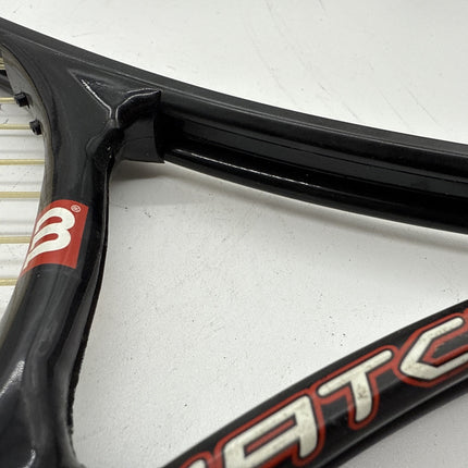 WILSON Matrix Comp Oversize Titanium Tennis Racket 4 3/8 Grip Needs REstringd