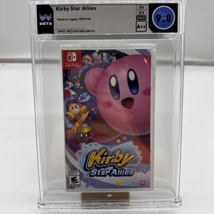 Kirby Star Allies Nintendo Switch, New and Sealed, GRADED WATA 9.8/A+