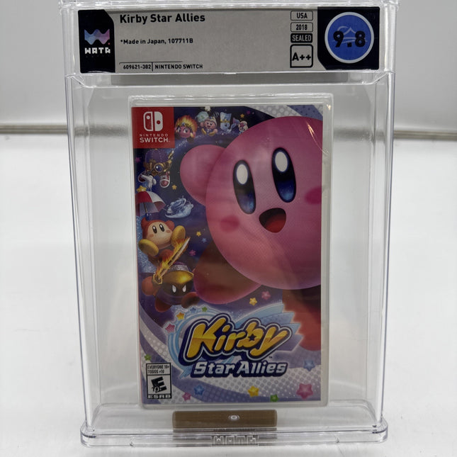 Kirby Star Allies Nintendo Switch, New and Sealed, GRADED WATA 9.8/A+