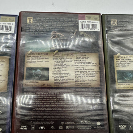Movies The Lord Of The Rings All 3 Movies On DVD Adventure