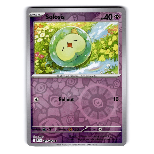Solosis Common SV: Black Bolt 037/086 NM