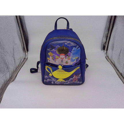 Loungefly Disney Aladdin Princess Jasmine Palace Mini Backpack & Wallet Castle