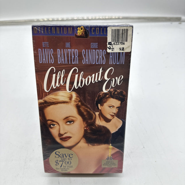 VHS Movie All About Eve 1950 Comedy Drama Bette Davis