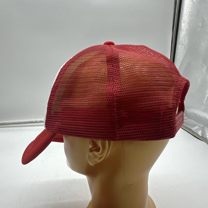 The Weather Channel Strapback Hat Blue One Size Colorblock Fahrenheit