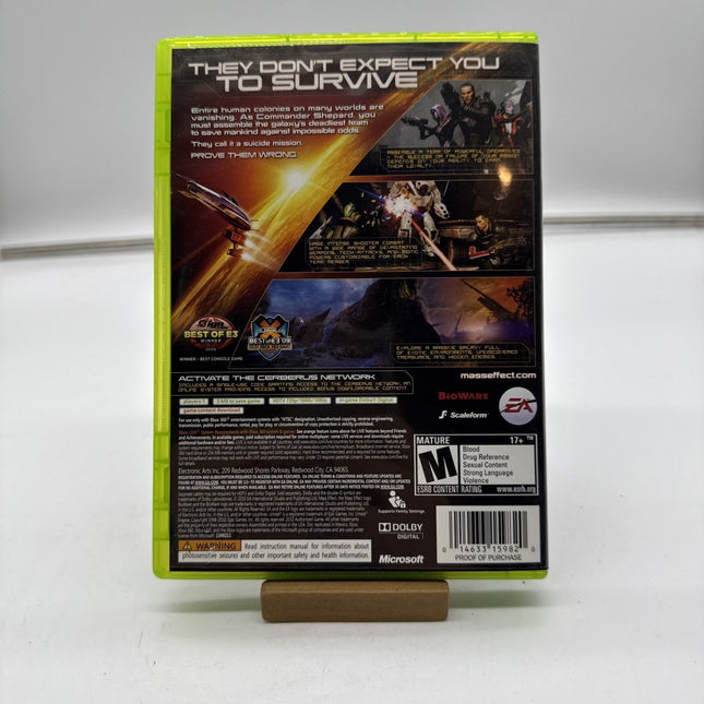 Mass Effect 2 (Microsoft Xbox 360, 2010) Complete w/ Manual - Tested Working