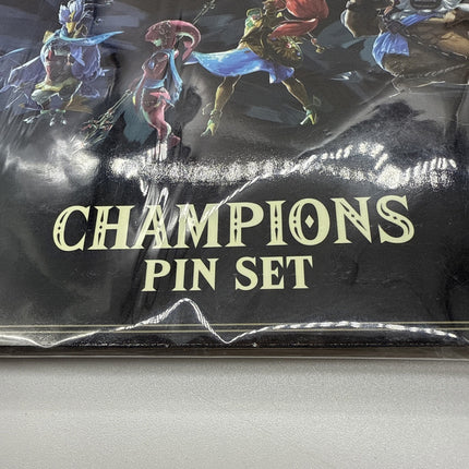 Legend of Zelda Breath Of The Wild Champions 4 Pin Set CultureFly Nintendo