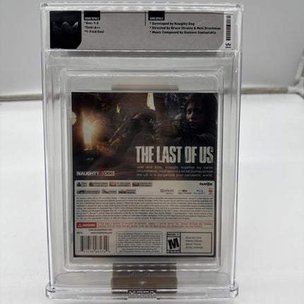 The Last Of Us - PlayStation 3 - Sealed WATA 9.8 A++ Black Label PS3 Graded