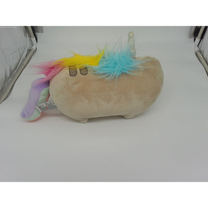 Gund Pusheen Plush Gray Unicorn Stuffed Animal 12 Inches Pillow