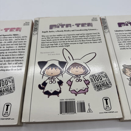 Pita Ten Band 1-3 Manga Volumes 1, 2, 3 Koge-donbo Tokyopop Tokyo pop