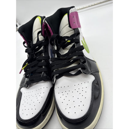 Size 13 - Air Jordan 1 SE Mid Cyber Active Fuchsia Pink Green