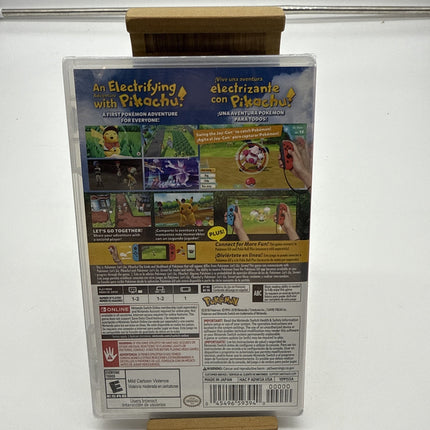 Pokemon: Let's Go, Pikachu! - Nintendo Switch FIRST PRINT!!! Mint
