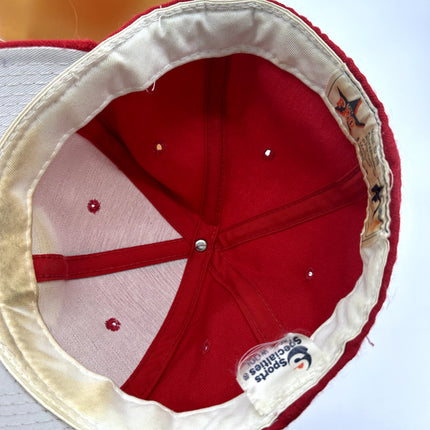 Signed Cincinnati Reds MLB Baseball Cap Hat Fitted (Most Likely George Foster)