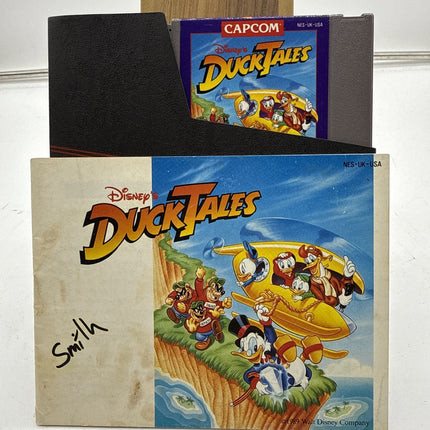 Duck Tales (Nintendo NES) Cleaned Tested Working with manual and sleeve