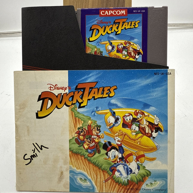 Duck Tales (Nintendo NES) Cleaned Tested Working with manual and sleeve