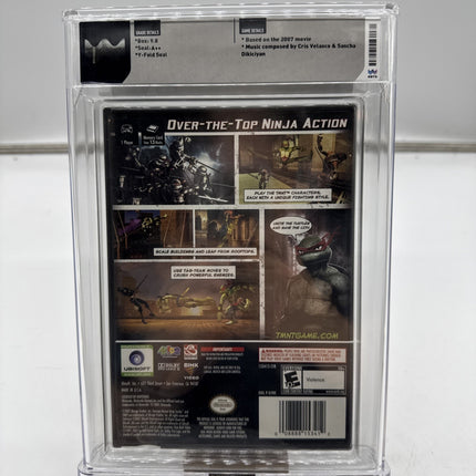 TMNT Nintendo GameCube Factory Sealed New WATA 9.8 A Graded Ubisoft