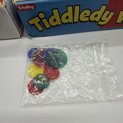 Schylling Tiddledy Winks Great Fun For Everyone! (GAME IN BOX)