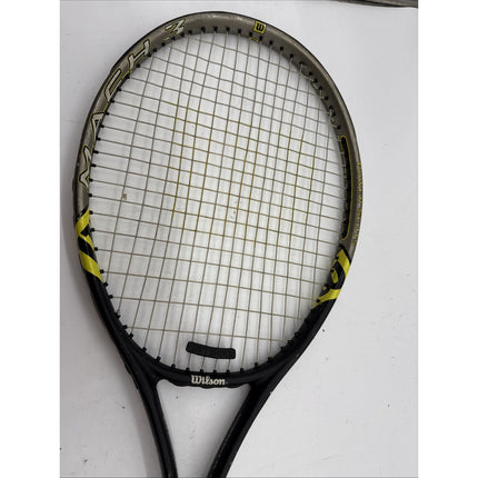 Wilson Mach 3 Hammer 3.8 Tennis Racket 110 sq in. 4 3/8 Power Slots