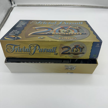 Trivial Pursuit 20th Anniversary Edition Board Game Hasbro 2002