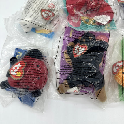 Lot Of Mixed Ty Tiny Babys Mcdonalds Lot Of 8 Sealed New