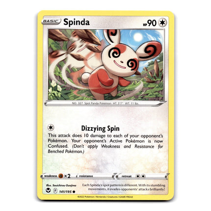 Spinda Common SWSH12: Silver Tempest 141/195 NM
