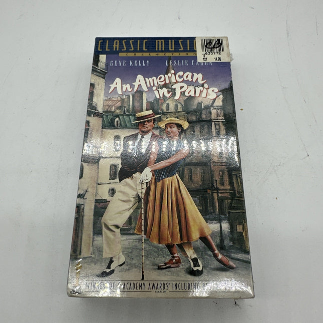 An American in Paris (VHS 1998) Gene Kelly & Leslie Caron MGM 1951 Classic NEW