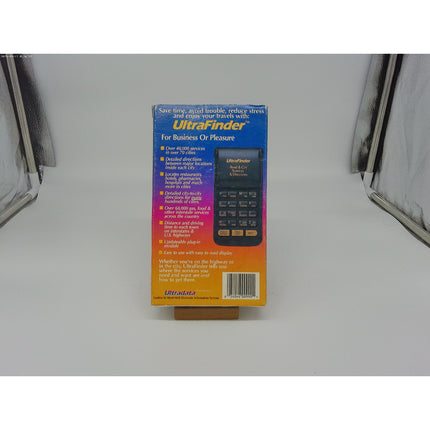 VINTAGE Ultrafinder Road & City Services & Directions with original box