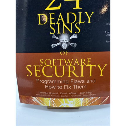 24 Deadly Sins of Software Security: Programming Flaws and How to Fix The