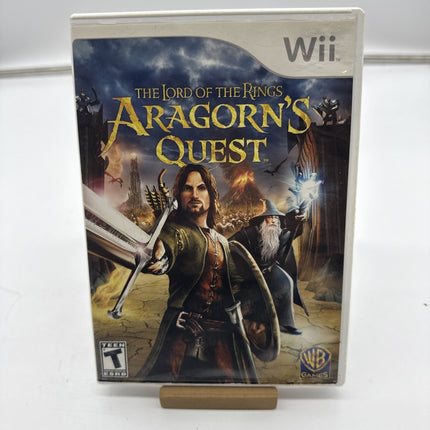 Lord of the Rings: Aragorn's Quest - Nintendo Wii - Complete w/ Manual - Tested