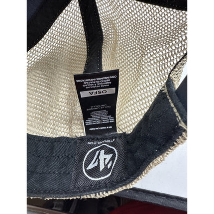 MICHIGAN WOLVERINES BLUE TRUCKER MESH HAT MVP AUTHENTIC NCAA FOOTBALL Vintage