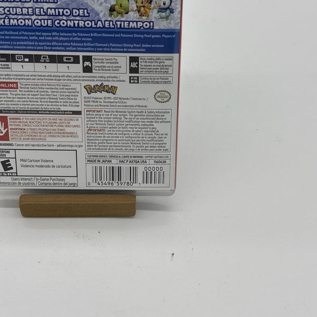 1st Print Pokemon Brilliant Diamond (Nintendo Switch, 2021)