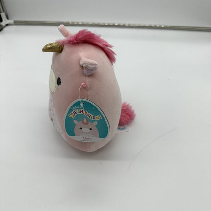 Squishmallows Kellytoy Plush Floral Squad Mikah the Unicorn 8" NWT NEW