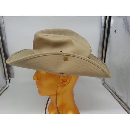 Walt Disney World Hat Tan Adult Small Safari Snap Button