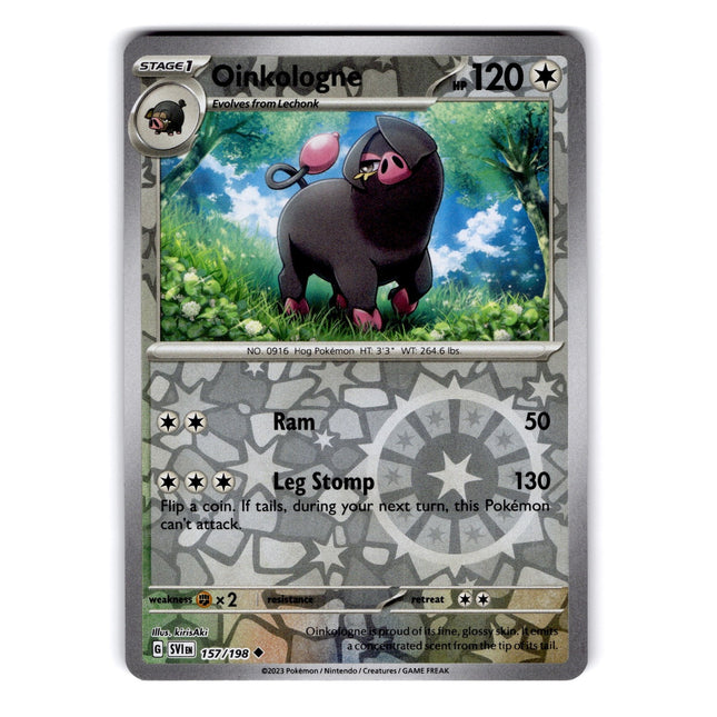 Oinkologne Uncommon SV01: Scarlet & Violet Base Set 157/198 NM