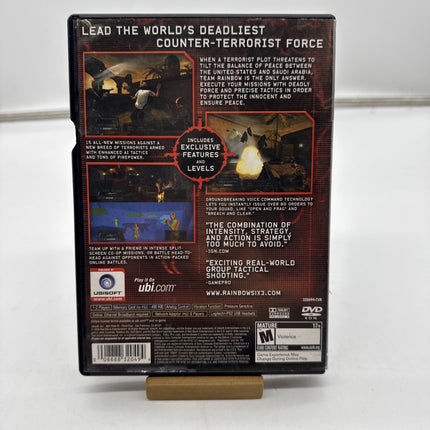 Tom Clancy's Rainbow Six 3 (Sony PlayStation 2, 2004) CIB Tested