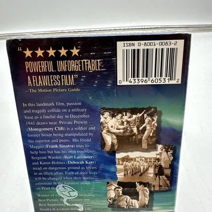 From Here to Eternity VHS Lancaster-Sinatra-Donna Reed. New and sealed ALT cover