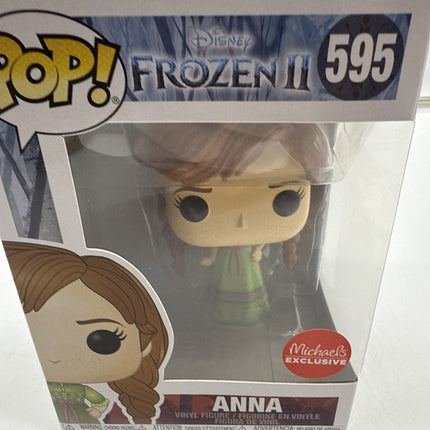 Funko Pop! Movies Frozen II Anna Vinyl Figure Frozen 2 Michaels Exclusive NIB