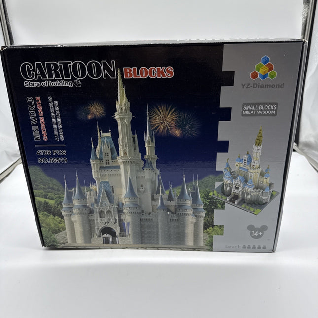 Cartoon Castle by YZ Diamond YZ66519 Micro Blocks, Nanoblocks, Diamond Blocks