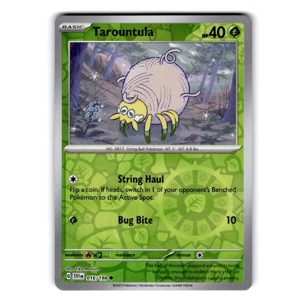 Tarountula Common SV01: Scarlet & Violet Base Set 016/198 NM