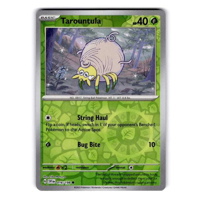 Tarountula Common SV01: Scarlet & Violet Base Set 016/198 NM