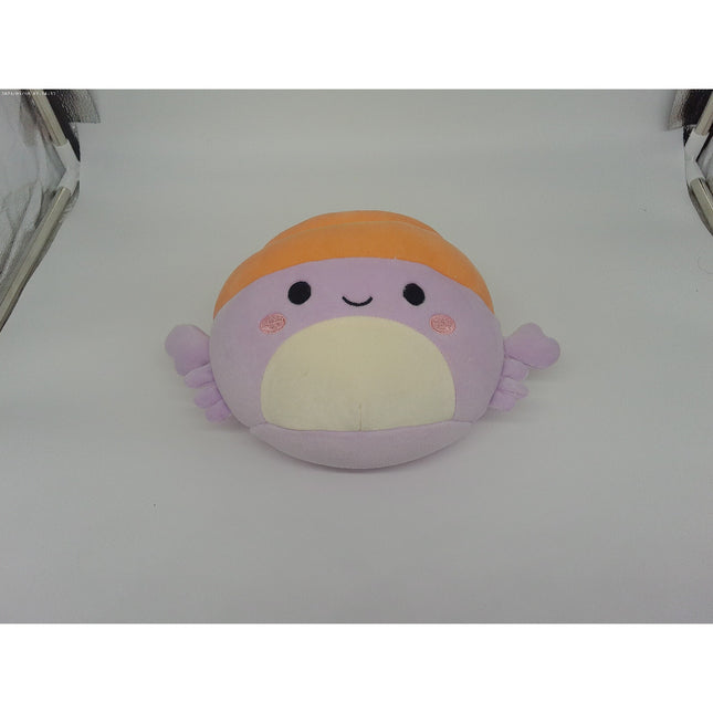 Squishmallow 7.5" Arco the Hermit Crab PLUSH like new, pillow small pink version