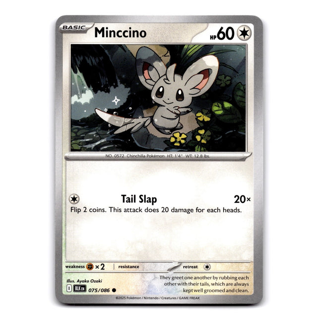 Minccino Common SV: Black Bolt 075/086 NM