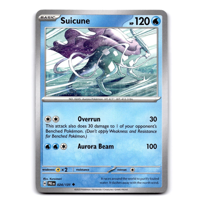 Suicune Uncommon SV: Prismatic Evolutions 024/131 NM