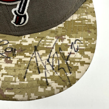 Signed Buccaneers Hat New ERA NFL 59FIFTY Fitted 7 1/4 Players 90, 91, 27 Signed