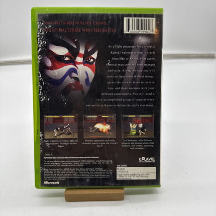 Xbox - Kabuki Warriors - Complete/CIB - Tested